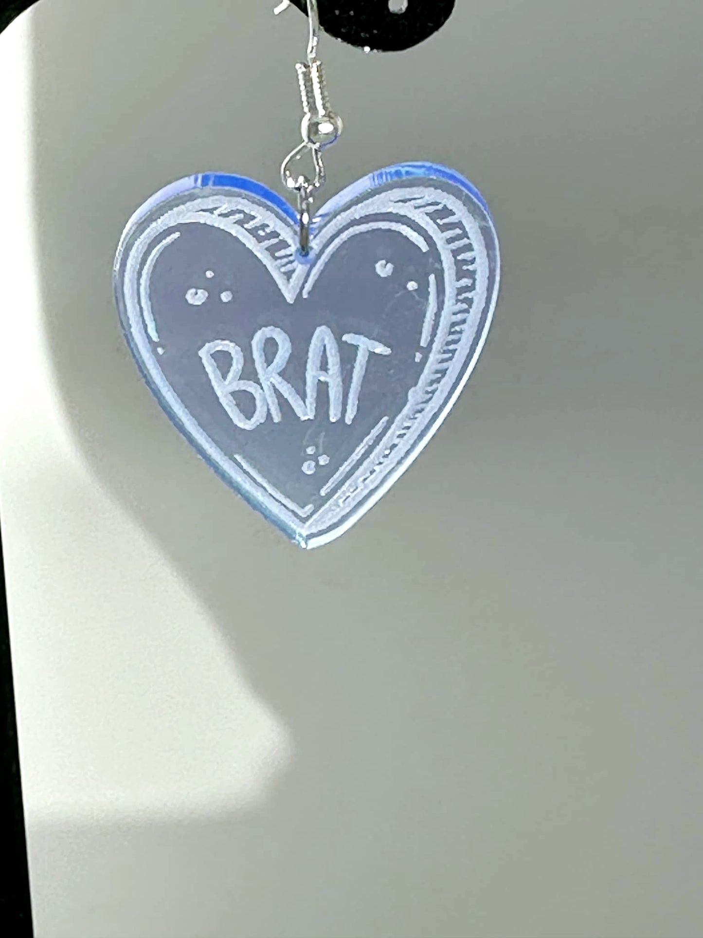 Brat Heart Earrings