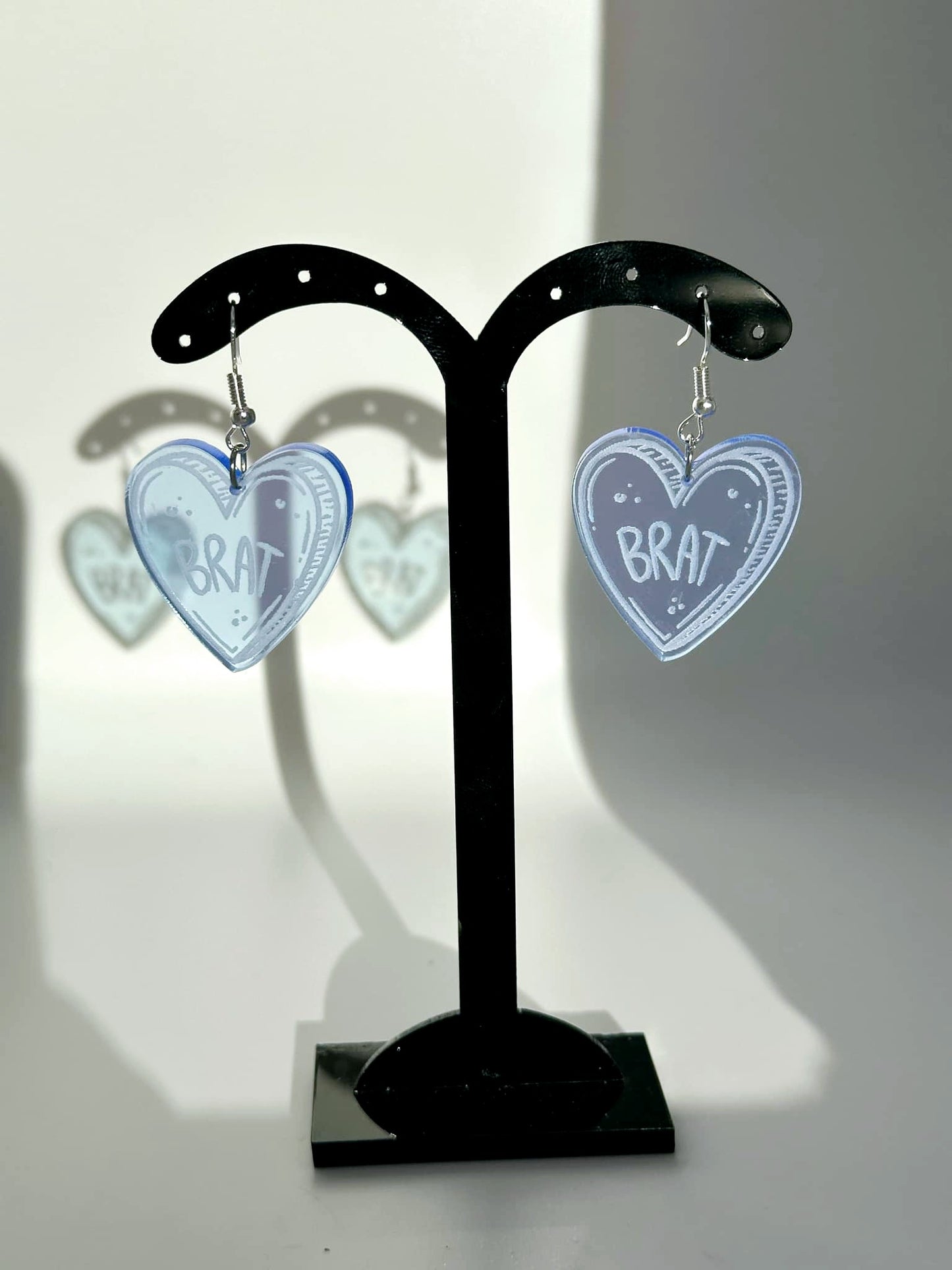 Brat Heart Earrings