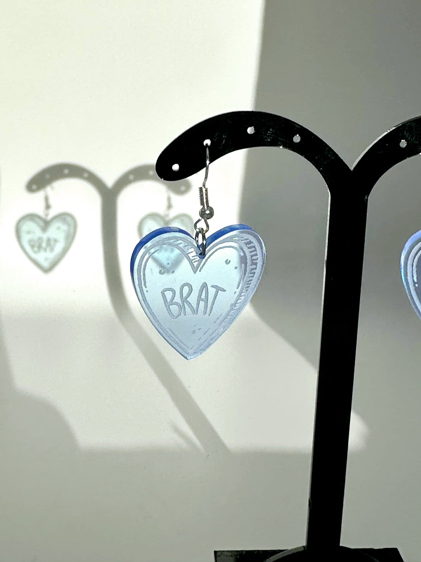 Brat Heart Earrings
