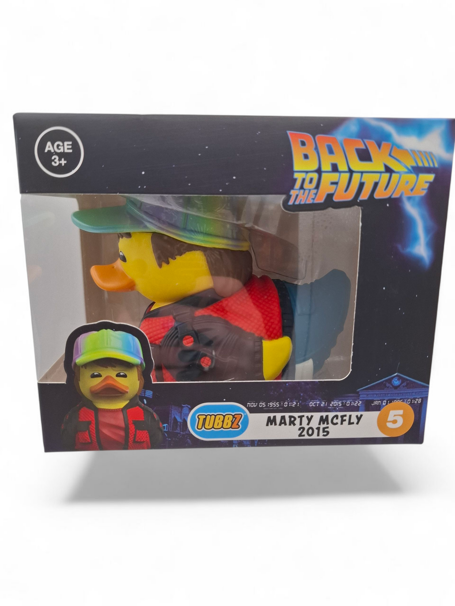 Marty Mcfly TUBBZ Duck- Back to the Future Boxed Edition