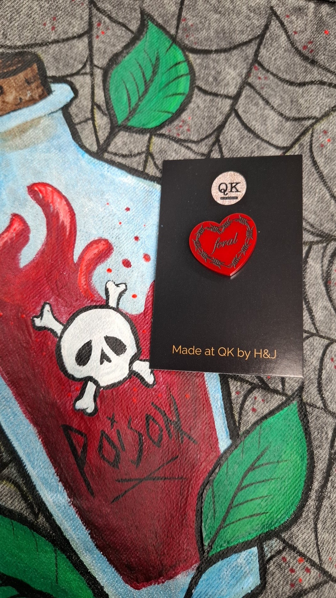 Feral Pin Badge