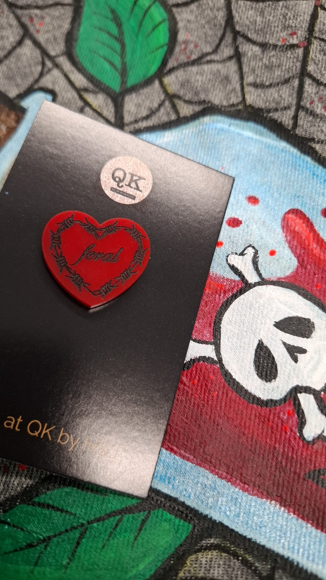Feral Pin Badge
