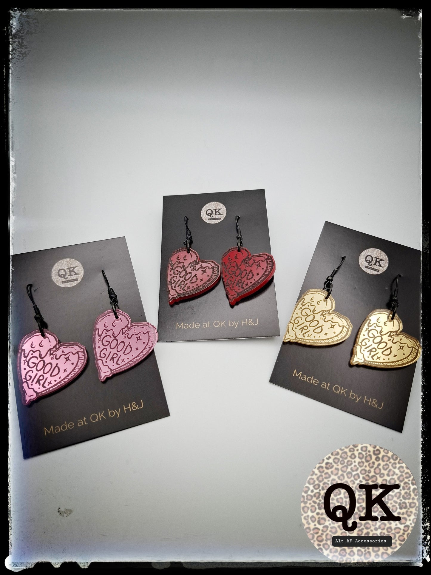 Good Girl Earrings 3 Colours