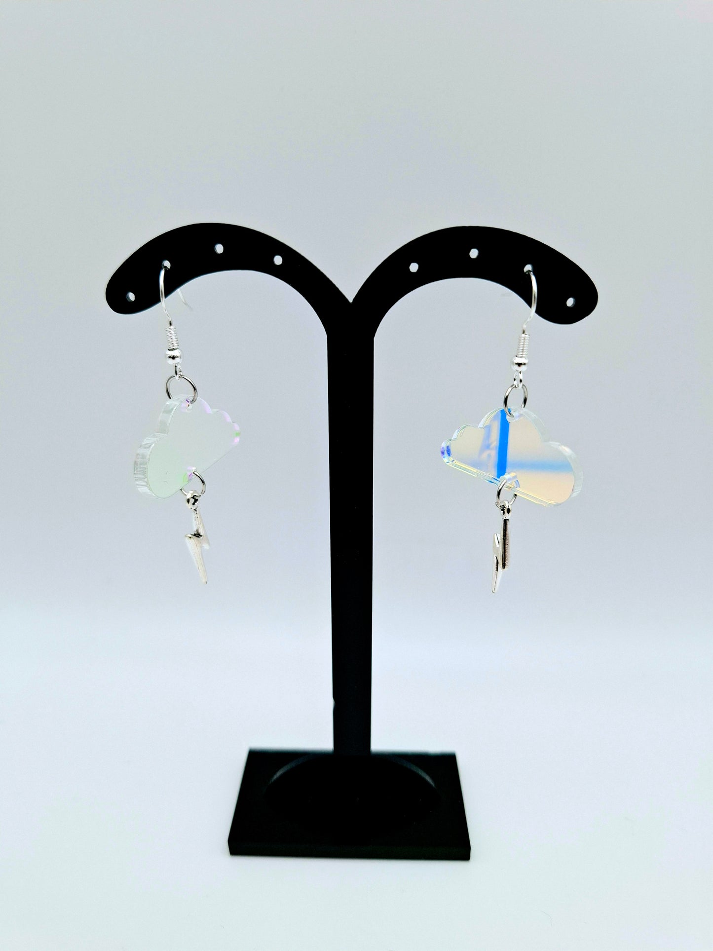 Stormy Iridescent Earrings