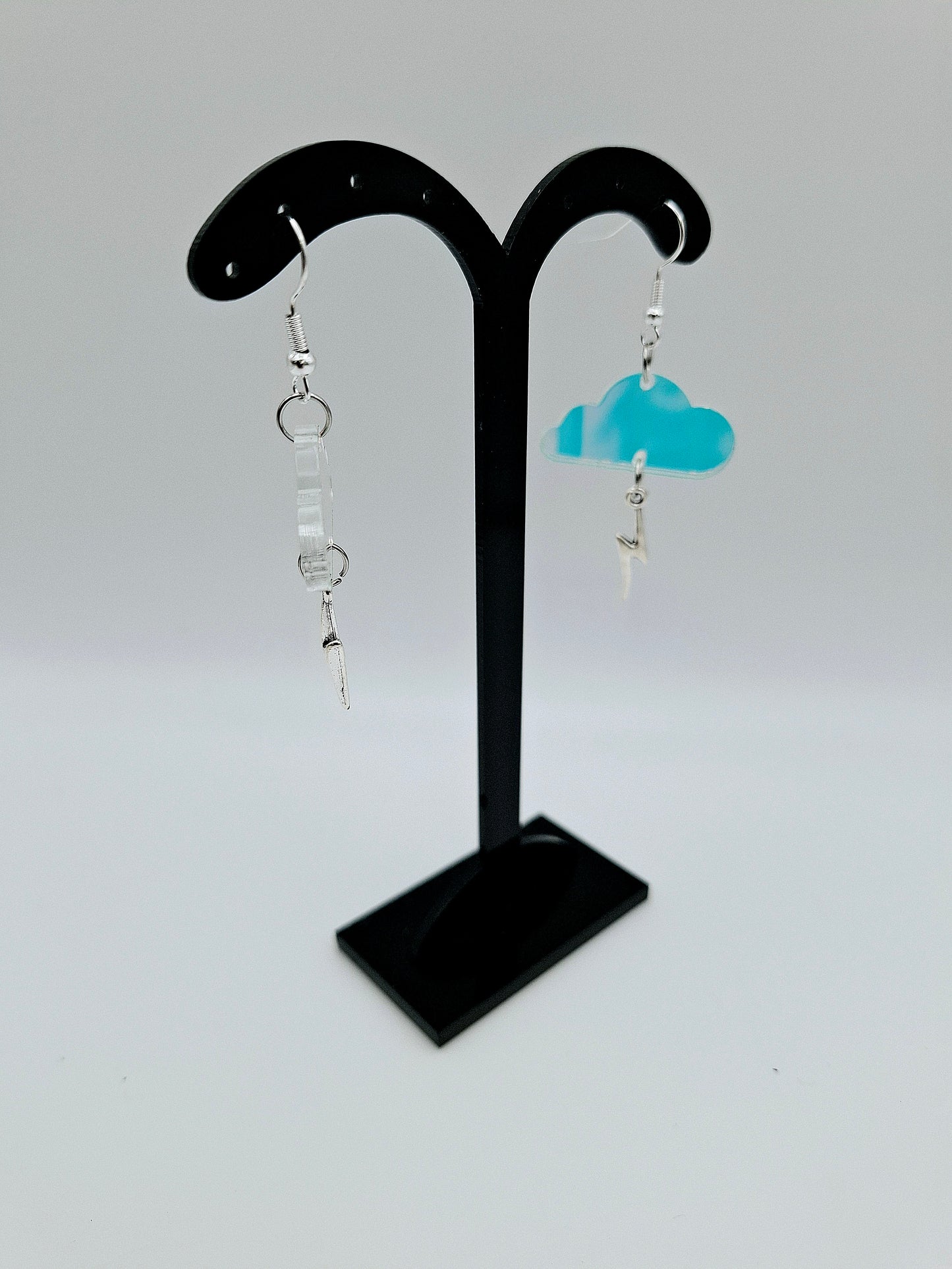 Stormy Iridescent Earrings