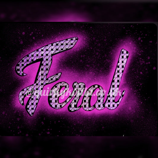 Feral Art Print