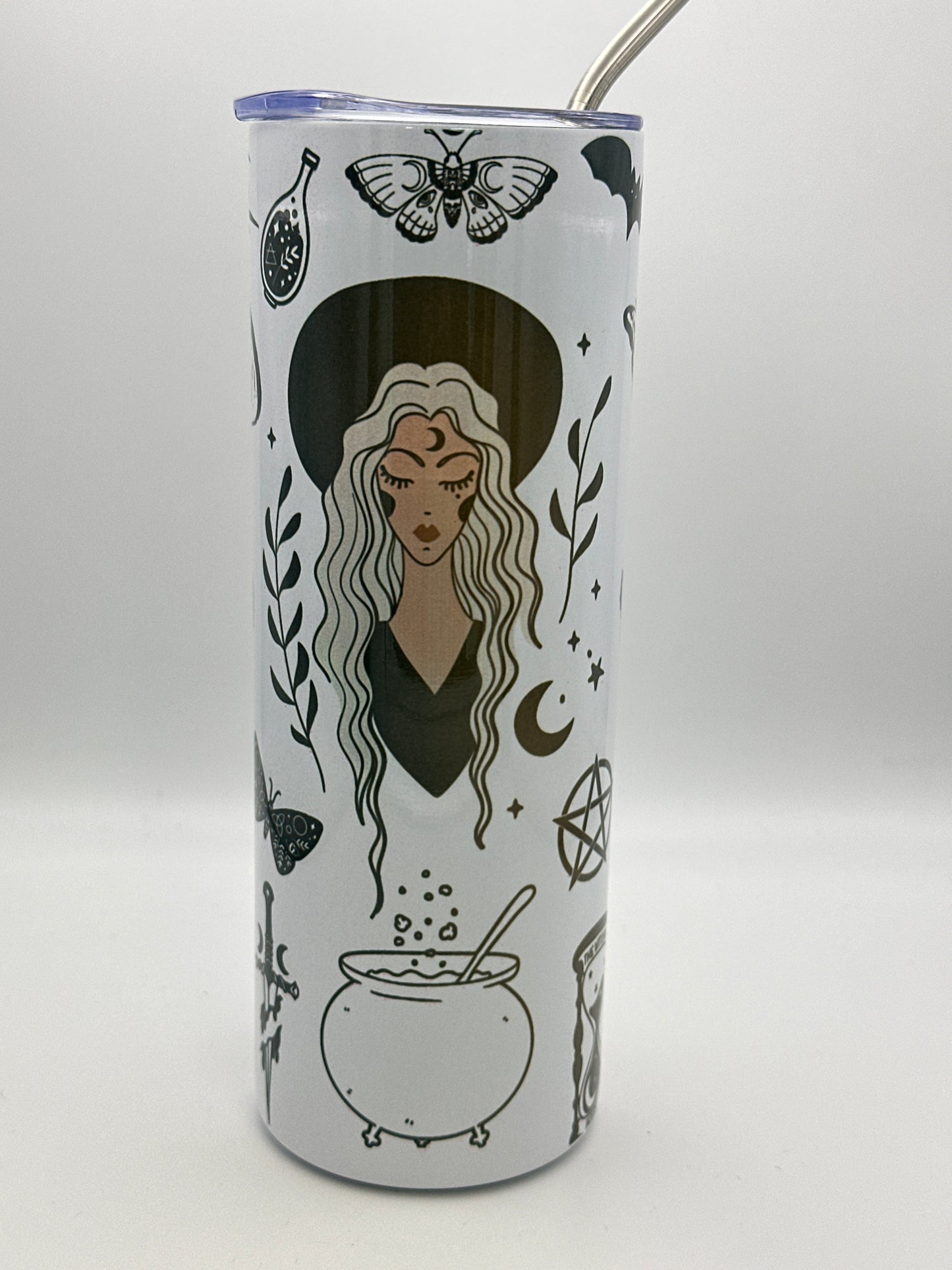 Witch themed 20oz Metal Tumbler