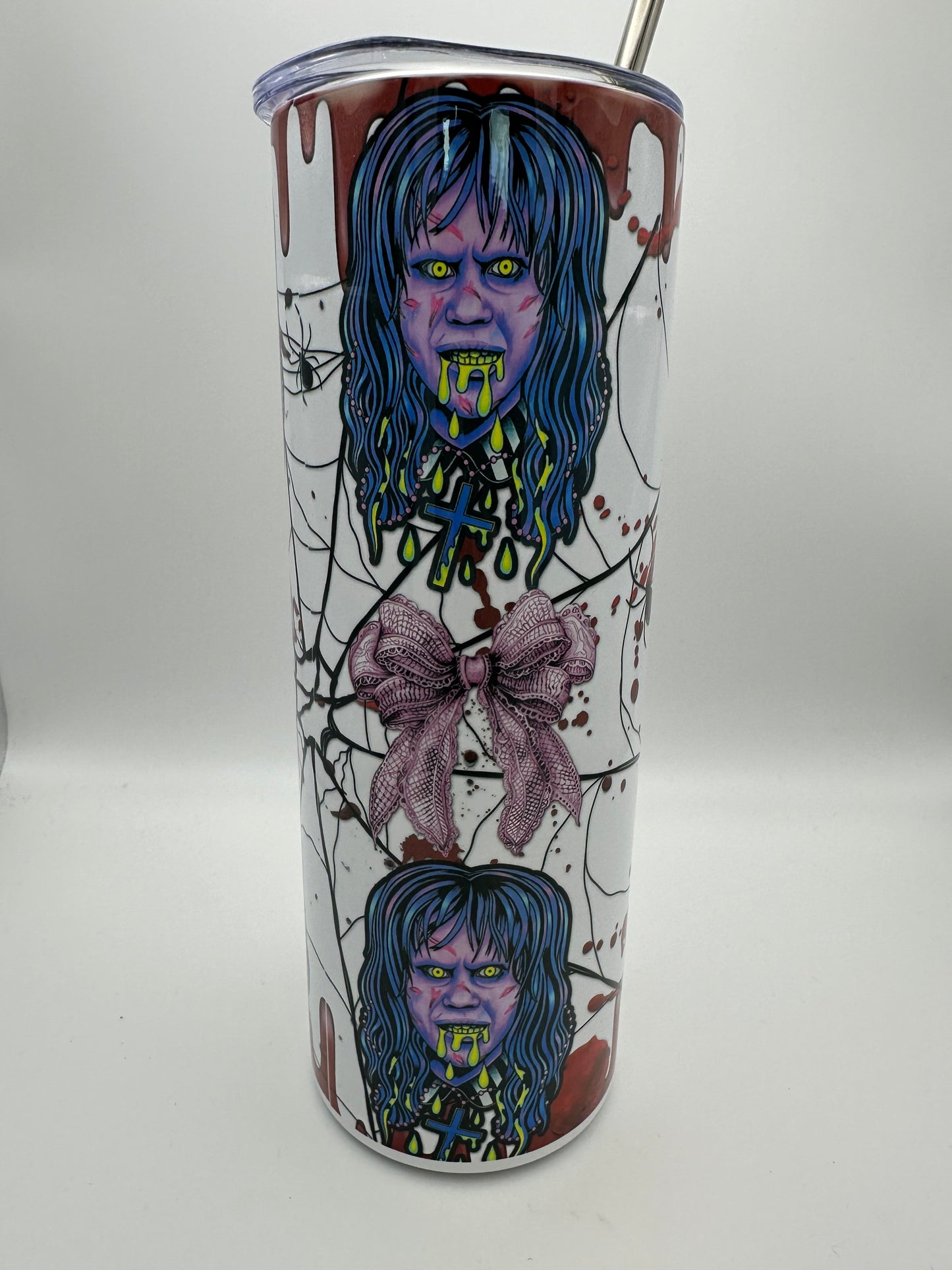 Possessed Girl 20oz Metal Tumbler