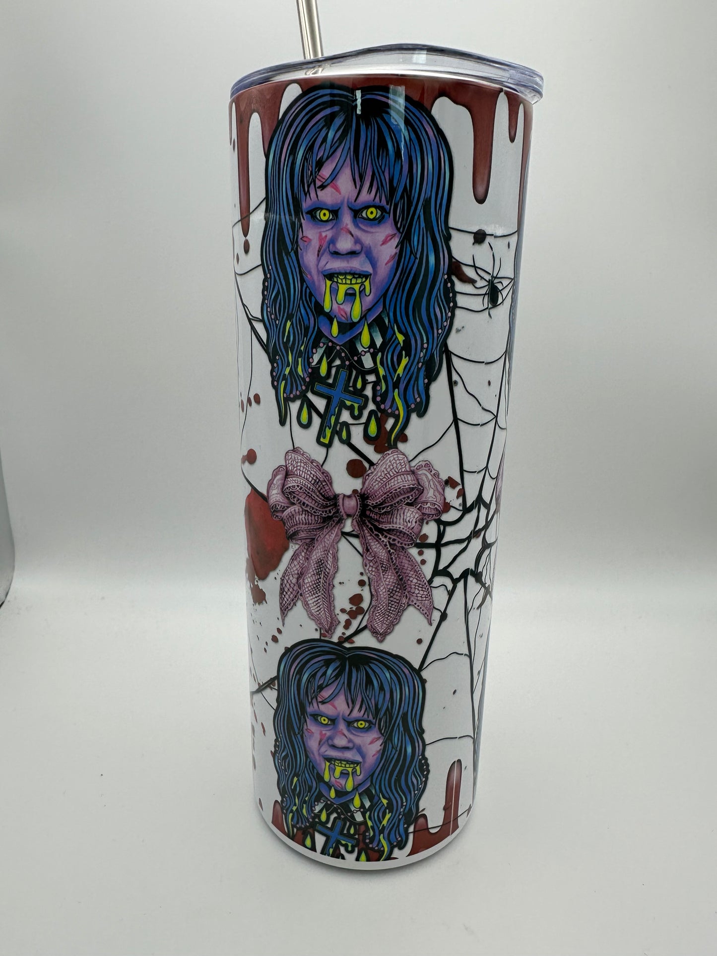 Possessed Girl 20oz Metal Tumbler