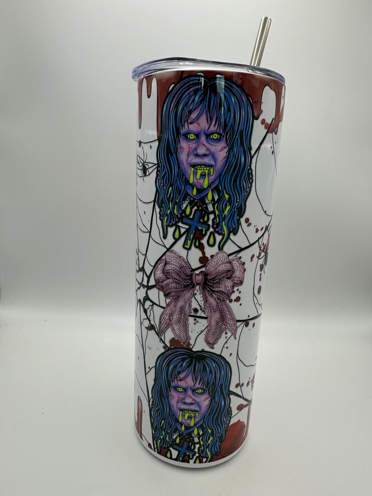 Possessed Girl 20oz Metal Tumbler