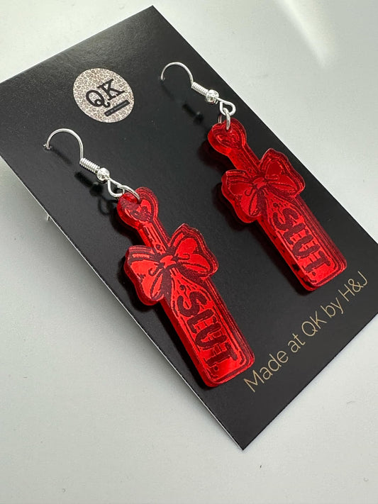 Slu£ Paddle Earrings