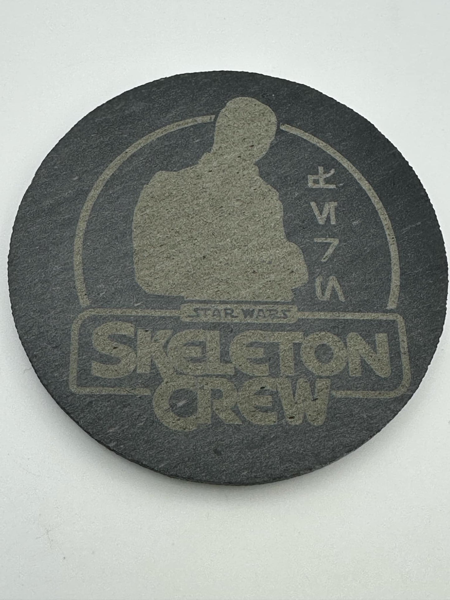 Skeleton Crew Slate Coaster Set of 4