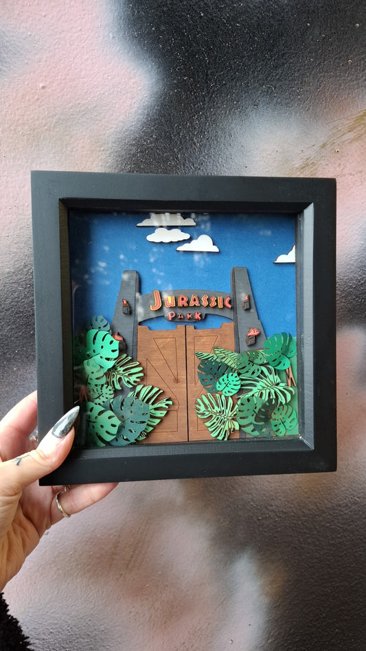 'Welcome to Jurassic Park' Frame