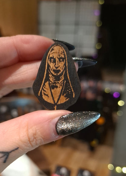 The Nun Pin Badge