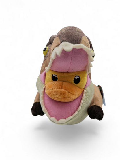 TUBBZ Official T-Rex Collectible Duck Plushie- Jurassic Park Edition