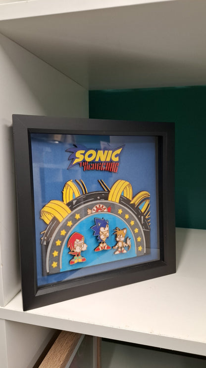 'Super Sonic' Square Frame