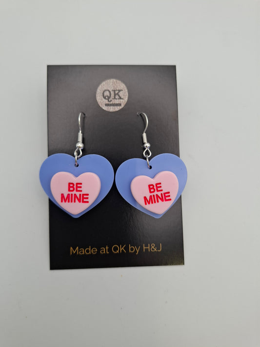 'Be Mine' Earrings