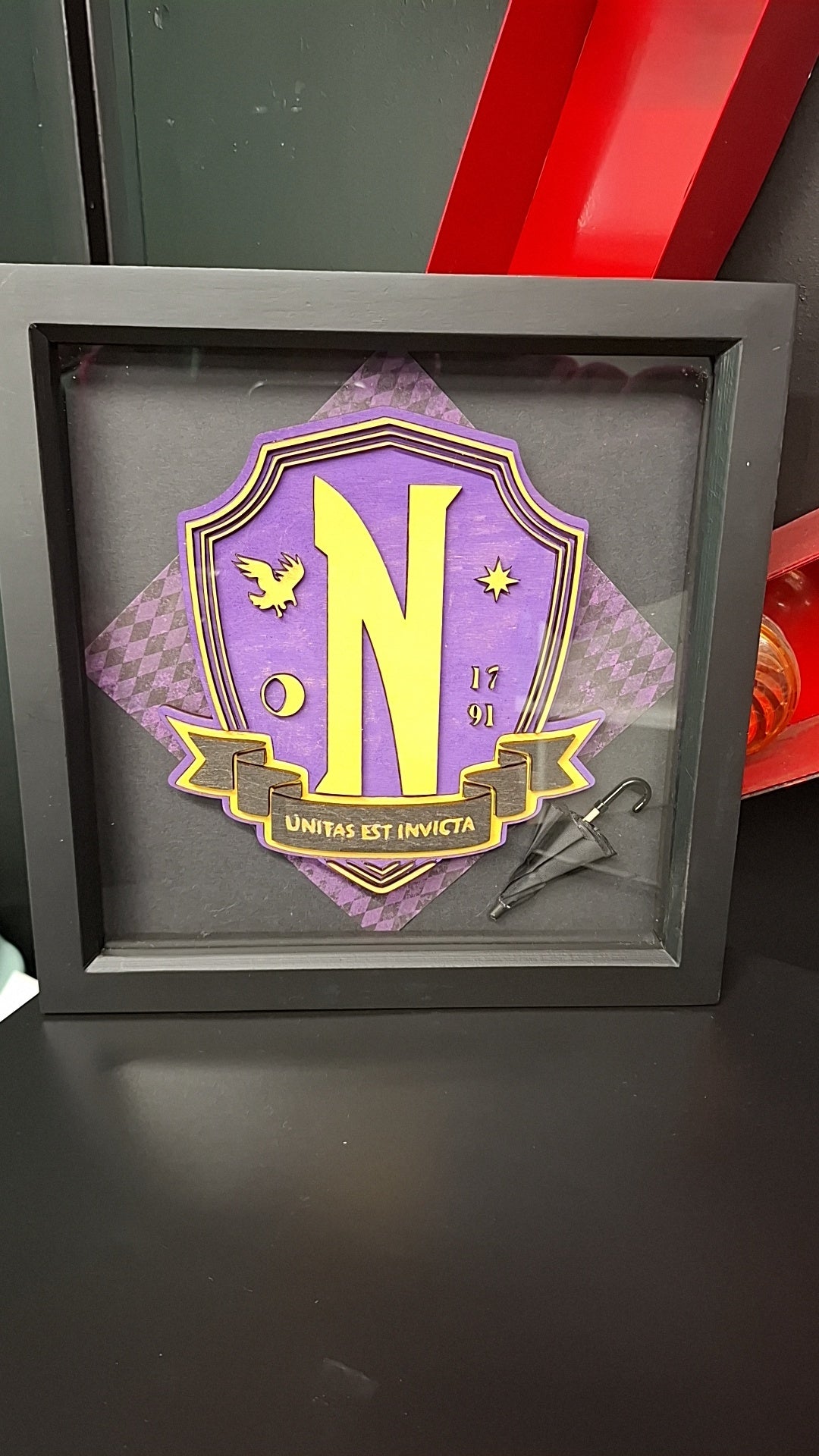 Nevermore Academy - Wednesday Addams 3D Style Picture- Edition 1 of 1