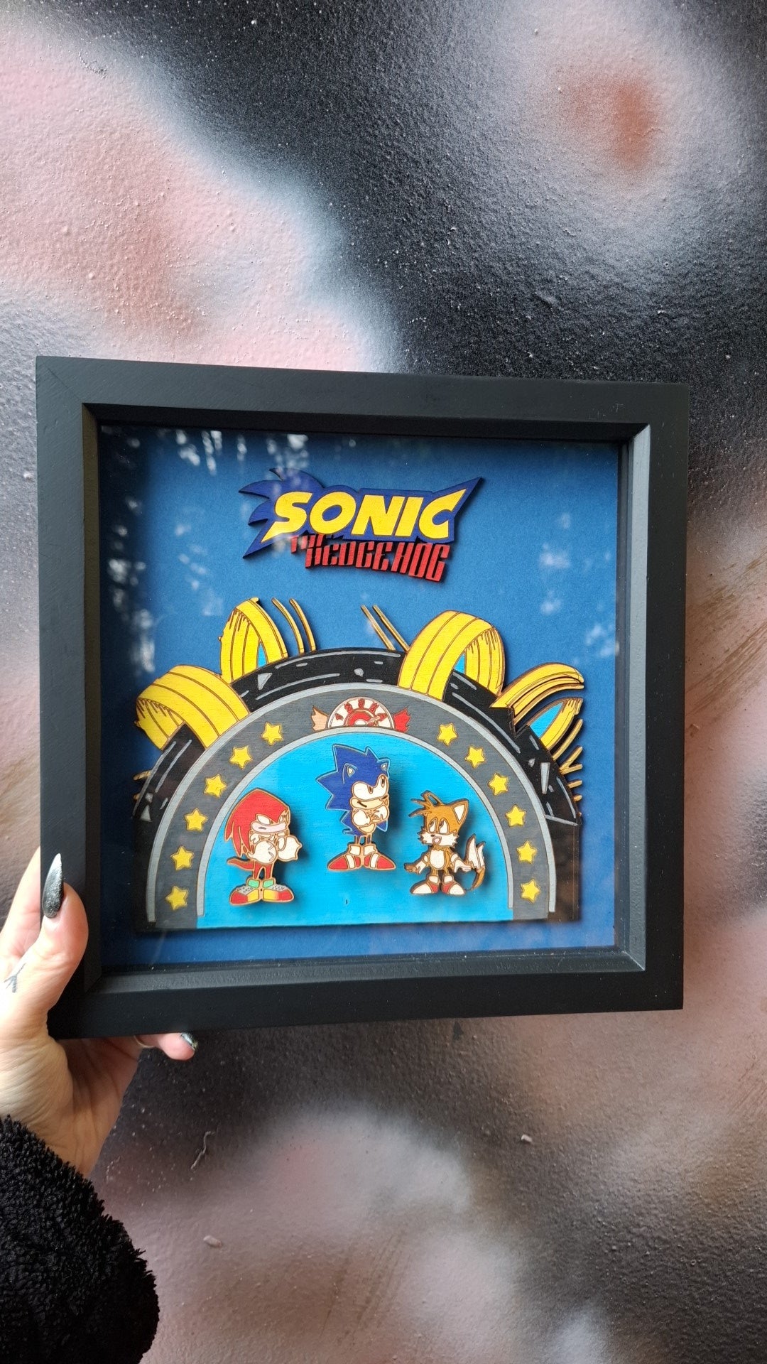 'Super Sonic' Square Frame