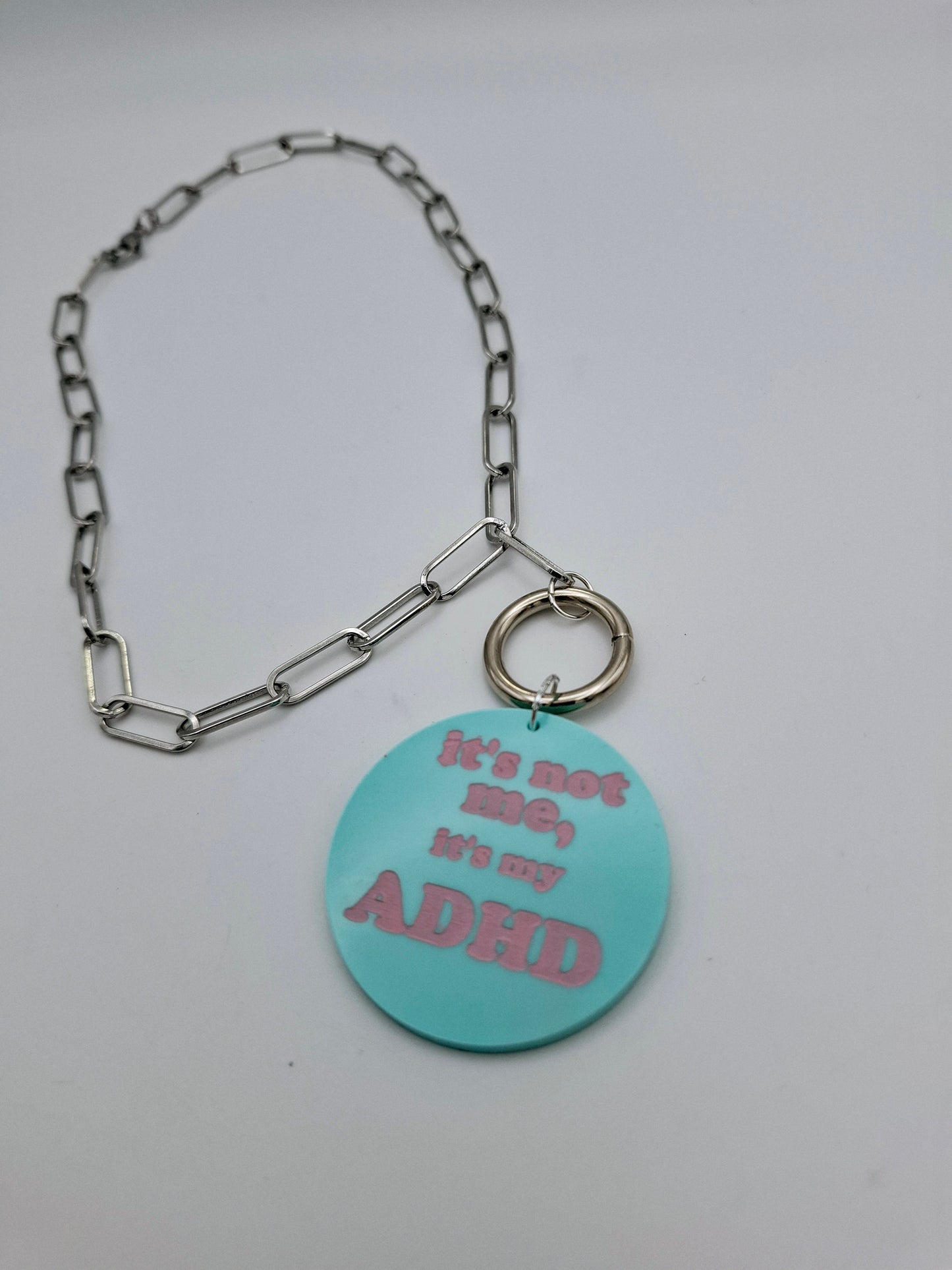 'It's Not Me' Necklace