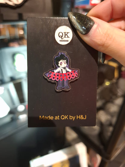 Edward Scissorhands Pin Badge