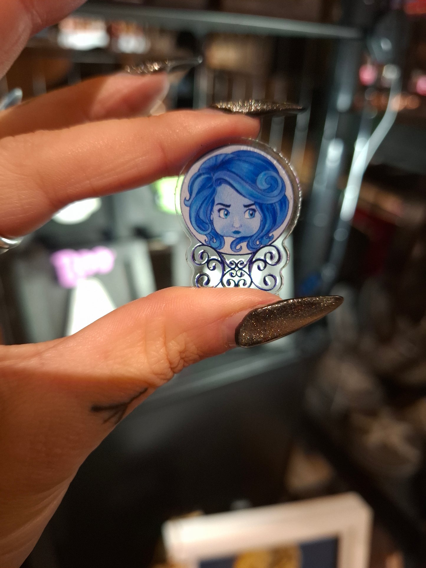 Madame Leota Pin Badge