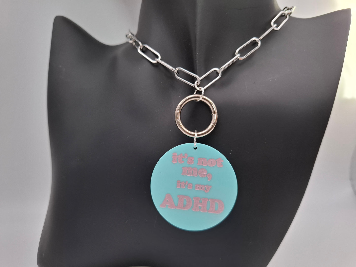 'It's Not Me' Necklace