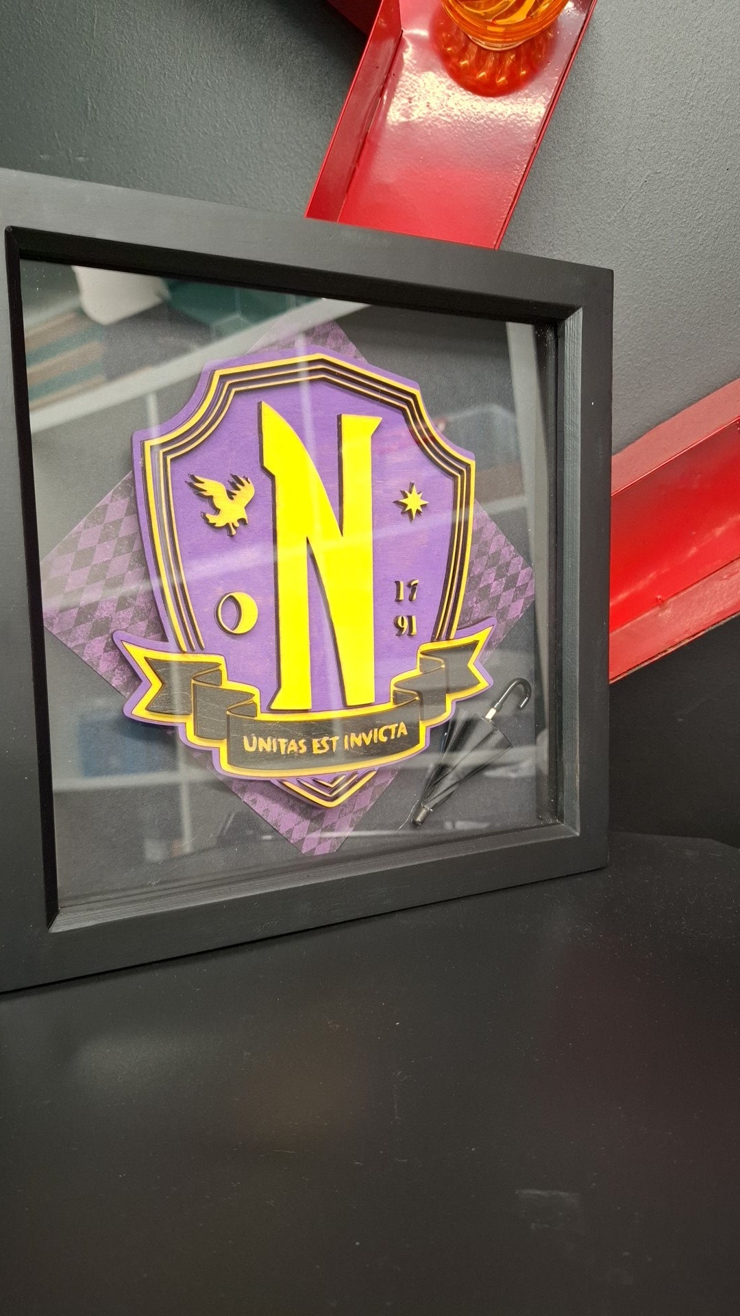 Nevermore Academy - Wednesday Addams 3D Style Picture- Edition 1 of 1