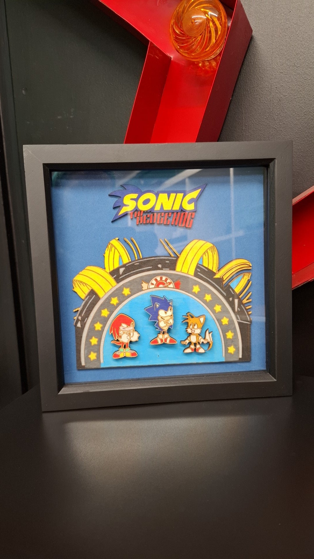 'Super Sonic' Square Frame
